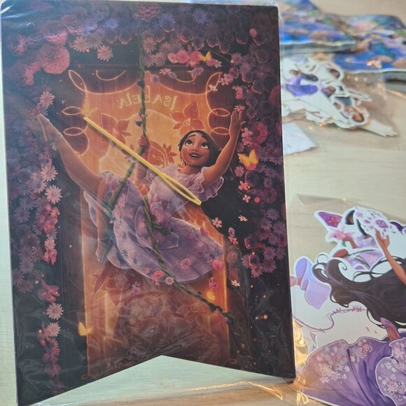 Encanto Birthday Party Decorations Cup Cake Toppers Banners Balloons Invitations - Picture 5 of 11